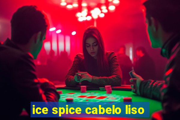 ice spice cabelo liso